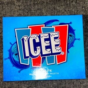 Blue raspberry glamlite icee palette
